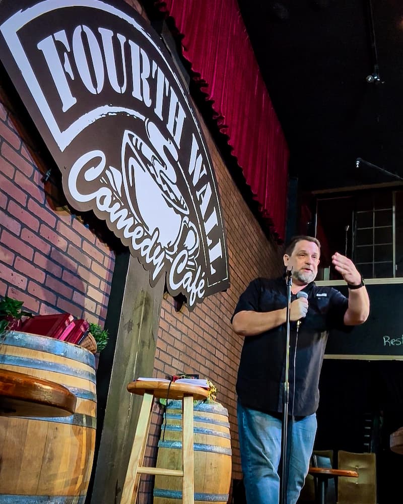Hal Wilson at 4th Wall Comedy Cafe in Los Angeles, CA