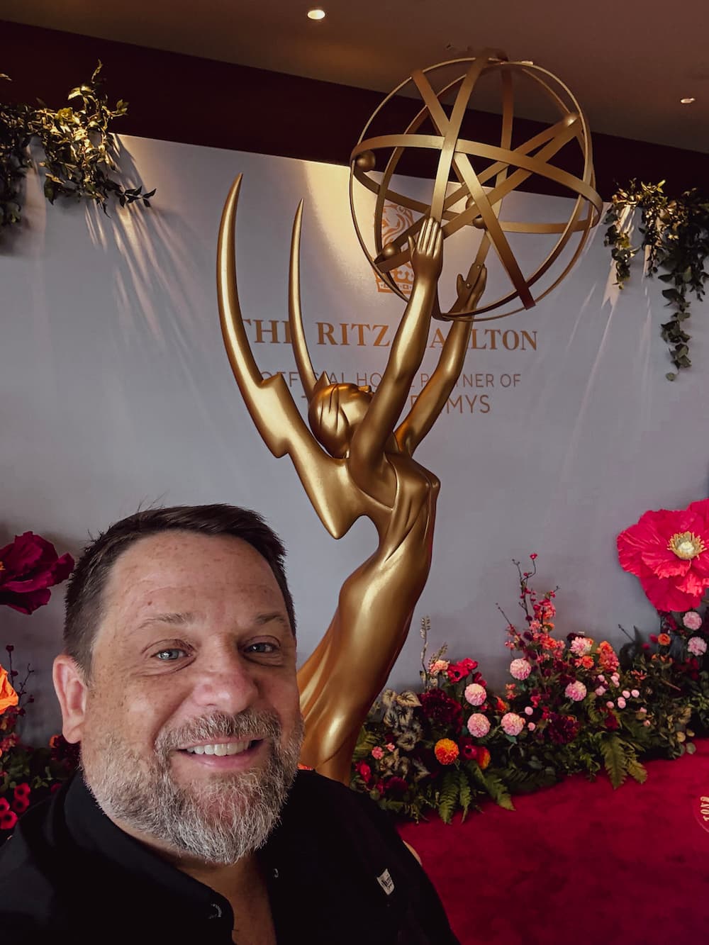 Hal Wilson at the Emmy Awards