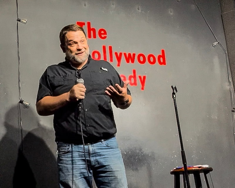 Hal Wilson at The Hollywood Comedy in Los Angeles, CA
