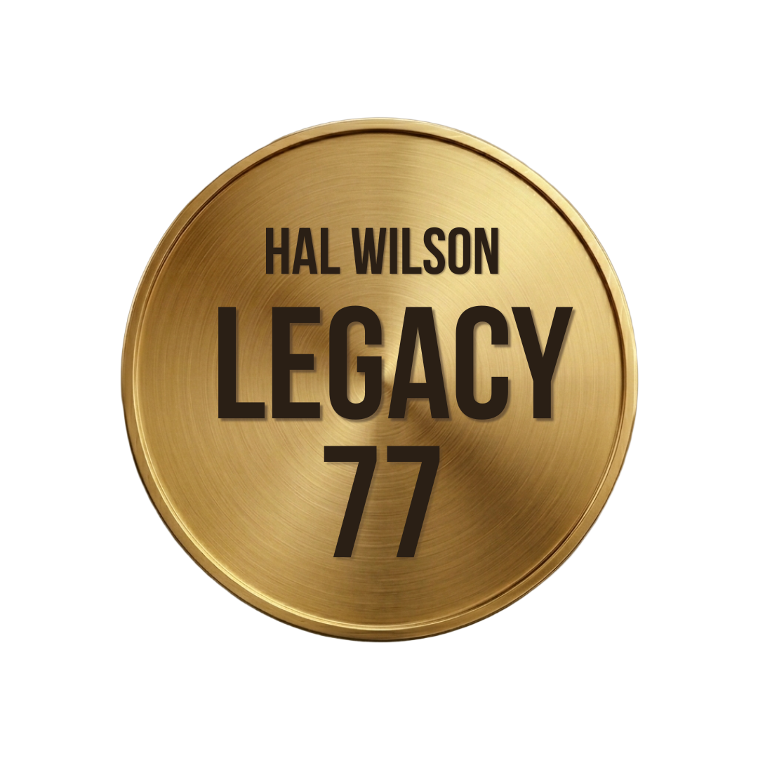 Legacy 77 lifetime membership badge